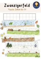 Vorschau - Spiele - Zahlen bis 20 Spiel/Puzzle Zwanzigerfeld - Deckblatt