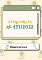 Vista previa - Para docentes: organización, planificación y formación - Definiciones del Real Decreto 157/2022 - Portada