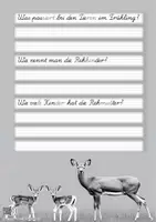 Vorschau - Unterrichtsreihen - Frühling - Abschreibübung "Neue Tierbabys" in Lateinischer Ausgangsschrift - Seite 2