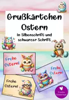 Vorschau - Mal- und Bastelvorlagen - Materialpaket für deine Eulenklasse - Seite 1