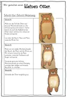 Vorschau - Mal- und Bastelvorlagen - Mein kleiner Otter: Schritt-für-Schritt Anleitung - Seite 2
