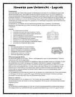 Vorschau - Arbeitsblätter - Logicals zum Thema Schule – Logikrätsel zum Knobeln – Leserätsel - Seite 1