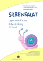 Vorschau - Stundenentwürfe - Silbenspiel - Silben lesen - Deckblatt