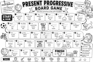 Vorschau - Spiele - Present Progressive Board Game - Seite 2