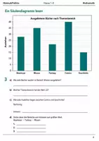 Vorschau - Arbeitsblätter - Tabellen und Diagramme Basisscreening Klasse 7–8 - Seite 3
