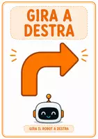 anteprima - Flashcard - Comandi per coding, percorsi e robotica plastificabili - Pagina 3