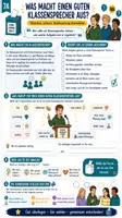 Vorschau - Arbeitsblätter - 🗳️⭐ Klassensprecherwahl – Was macht einen guten Klassensprecher aus? | Arbeitsblatt + Stimmzettel mit 2 Stimmen - Deckblatt