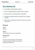 Vorschau - Arbeitsblätter - Konstruktionen und Symmetrie Basisscreening Klasse 7–8 - Seite 1