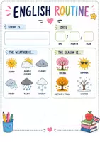 anteprima - Programmi scolastici / Materiali per docenti - Start of Lesson Routine - Calendar Time - Pagina di copertina
