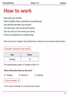 Vorschau - Arbeitsblätter - Factual Texts Englisch Basisscreening Klasse 7–8 - Seite 1