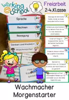 Vorschau - Spiele - Morgenstarter | Wachmacher | Freiarbeit | Klasse 2-4 - Seite 1