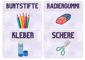 Vorschau - Poster - Ausleihstation - Kärtchen (eigene Beschriftung möglich) - Seite 3