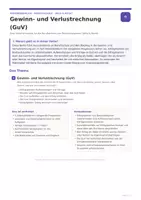 Vorschau - Unterrichtsreihen - Gewinn- und Verlustrechnung (GuV) | Rechnungswesen Berufsschule | WiSo & Recht | Komplettes Unterrichtsmaterial - Seite 1