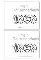 Vorschau - Unterrichtsreihen - Materialpaket: Tausenderbuch und Übungsheft - Orientierung im Zahlenraum 1.000 - Seite 2