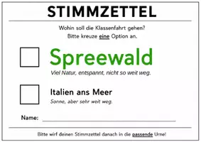 Vorschau - Stundenentwürfe - Wahlrechtsgrundsätze mit integrierter Stationsarbeit - Seite 1