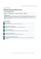 Vorschau - Lehrpläne/Lehrermaterial - Leitfaden Förderschwerpunkt Lernen Hessen - Deckblatt