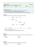 Vorschau - Arbeitsblätter - Mathematik: Grundrechenarten- Schriftliche Division (Empfehlung Gymnasium Klasse 5) - Deckblatt