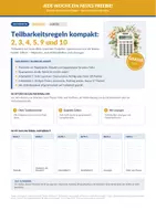 Vorschau - Stundenentwürfe - Teilbarkeitsregeln – Mathe Klasse 5/6 - Deckblatt