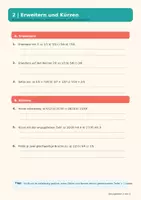Vorschau - Arbeitsblätter - Mathematik-Komplettpaket Klasse 5–6: Rechnen, Brüche, Größen, Geometrie, Daten, Gleichungen & Rechenspuren - Seite 3