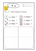 Vorschau - Unterrichtsreihen - Klaro DaZ & Homeschooling Alphabetheft A-Z - Seite 2