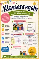 Vorschau - Präsentationen/Tafelbilder - Klassenregeln gemeinsam erarbeiten I Klassenvertrag & Gruppenarbeit - Deckblatt