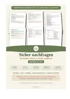 Vorschau - Unterrichtsreihen - Sicher nachfragen | Verstehen, klären & richtig reagieren | DaF/DaZ A2–B1 - Deckblatt