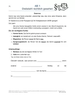 Vorschau - Stundenentwürfe - Komplette Unterrichtsstunde zu Diebstahl, Strafmündigkeit und Jugendstrafrecht /Gesellschaftslehre - Seite 1