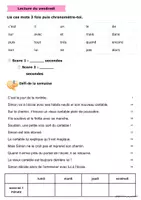 Aperçu - Feuilles d'exercices - Livret de lecture de la période 1 - CE1/CE2 - Page 2