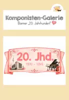 Vorschau - Poster - Komponisten-Galerie: 20. Jahrhundert - Seite 1