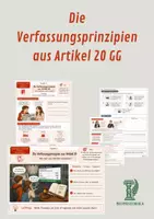 Vorschau - Stundenentwürfe - Die Verfassungsprinzipien aus Artikel 20 GG - Deckblatt