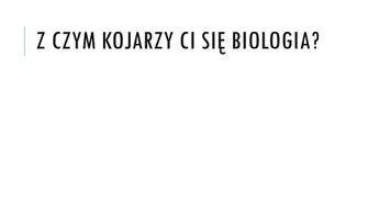 zapowiedź - Prezentacja - Znaczenie nauk biologicznych - strona 1