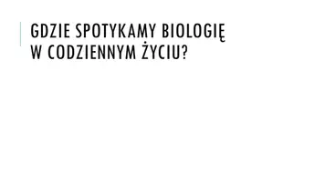 zapowiedź - Prezentacja - Znaczenie nauk biologicznych - strona 2
