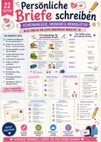 Vorschau - Arbeitsblätter - Persönliche Briefe schreiben | Schreibanlässe, Übungen & Merkblätter - Deckblatt
