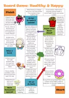 Vorschau - Spiele - Speaking Board Game: Nutrition & Healthy Living (B2 Level) - Seite 1