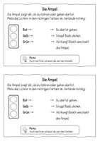Vorschau - Arbeitsblätter - Verkehrserziehung 1./2. Klasse | Sicher im Straßenverkehr – Verkehrszeichen, Ampel, Zebrastreifen & Fahrrad - Seite 2
