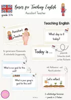Vorschau - Bildkarten - Assistant Teacher - Basics for Teaching English - Deckblatt