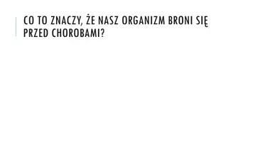 zapowiedź - Prezentacja - Zaburzenia funkcjonowania układu odpornościowego - strona 1