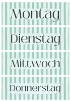 Vorschau - Poster - Tagestransparenz Grün Blau - Seite 1
