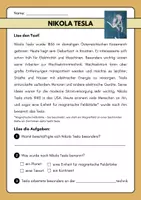 Vorschau - Arbeitsblätter - 5 LESEVERSTÄNDNIS-TEXTE zu verschiedenen ERFINDERN - Seite 3