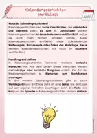 Vorschau - Arbeitsblätter - Kalendergeschichten | Materialpaket | Unterrichtsreihe | Klasse 7 | Deutsch - Seite 2