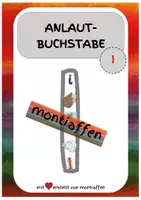 Vorschau - Arbeitsblätter - Anlautbuchstabe "I" für Buchstabenweg / Buchstabe der Woche - Deckblatt