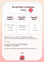 Vorschau - Stationenlernen - Selbstständige Stationenarbeit Konjunktiv I und II - Seite 3