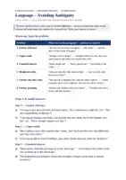Vorschau - Arbeitsblätter - Englisch Oberstufe - Focus on Language - Deckblatt