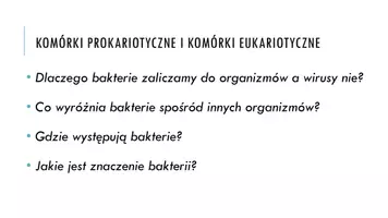 zapowiedź - Prezentacja - Bakterie i archeowce - obwoluta