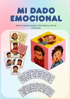 Vista previa - Hojas de trabajo - Mi dado emocional - página 1