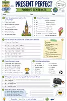 Vorschau - Arbeitsblätter - Present perfect - Merk- und Übungsblätter - Seite 2