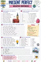 Vorschau - Arbeitsblätter - Present perfect - Merk- und Übungsblätter - Seite 3