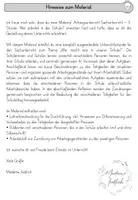 Vorschau - Stundenentwürfe - Anfangsunterricht Sachunterricht - Wer arbeitet in der Schule? (Einschulung / Schuljahresbeginn) - Seite 1