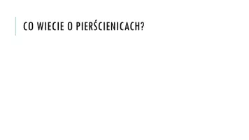 zapowiedź - Prezentacja - Pierścienice – bezkręgowce o wyraźnej metamerii - strona 1