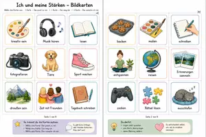Vorschau - Arbeitsblätter - Selbstbewusstsein, Ressourcen, Kommunikationsfähigkeit stärken - Seite 1